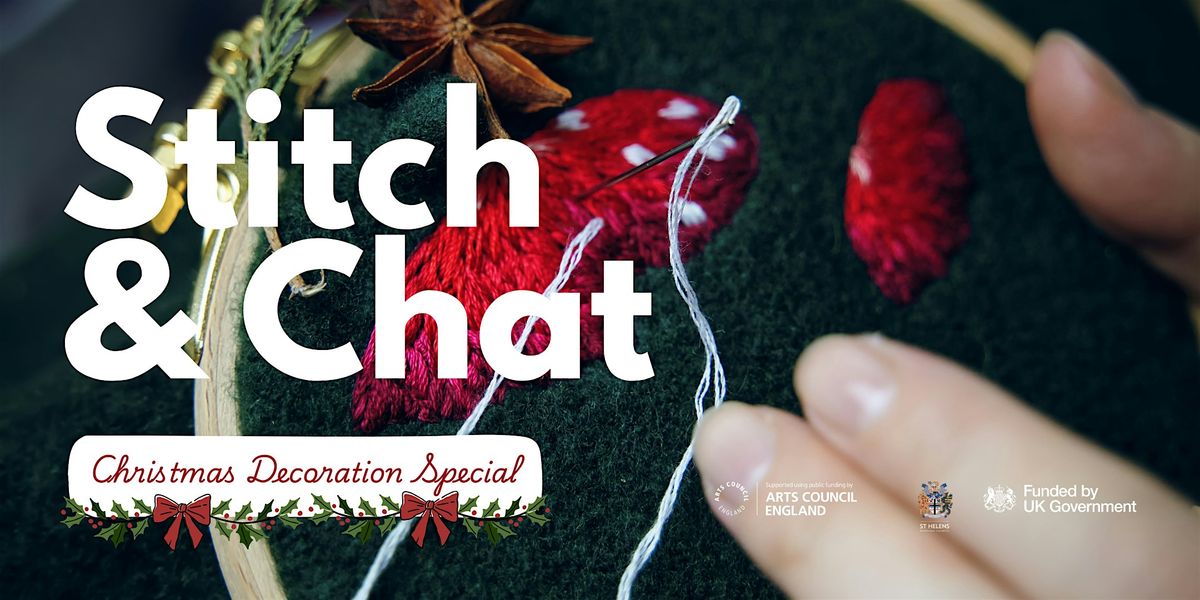 Stitch & Chat - Christmas Decoration Special, 5 December | Event in St Helens | AllEvents