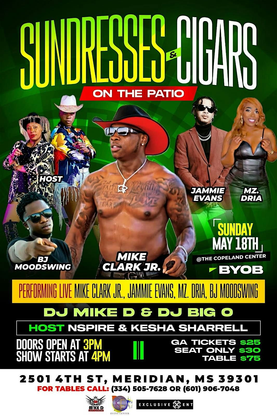 Sundresses & Cigars on the Patio, 18 May | Event in Meridian | AllEvents