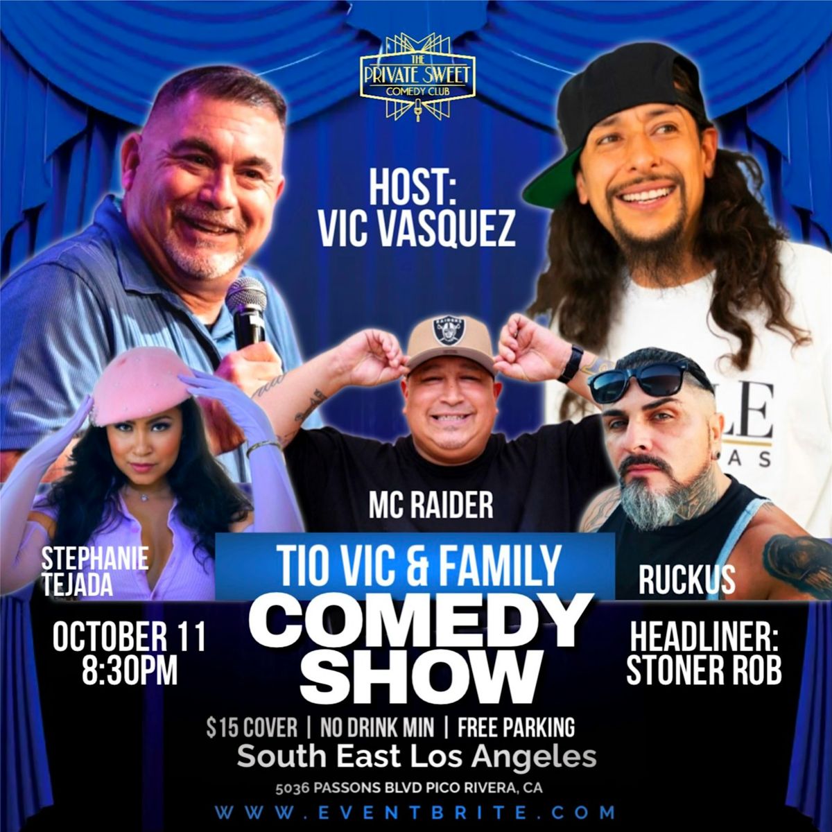 Tio Vic & family Comedy show, 11 October | Event in Pico Rivera | AllEvents
