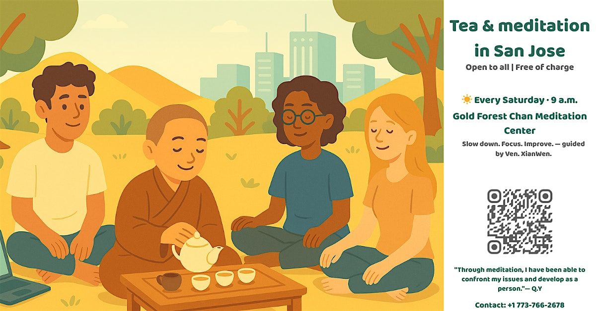 Tea & Meditation for a Calm Mind – Saturday Mornings in San Jose | Event in San Jose | AllEvents