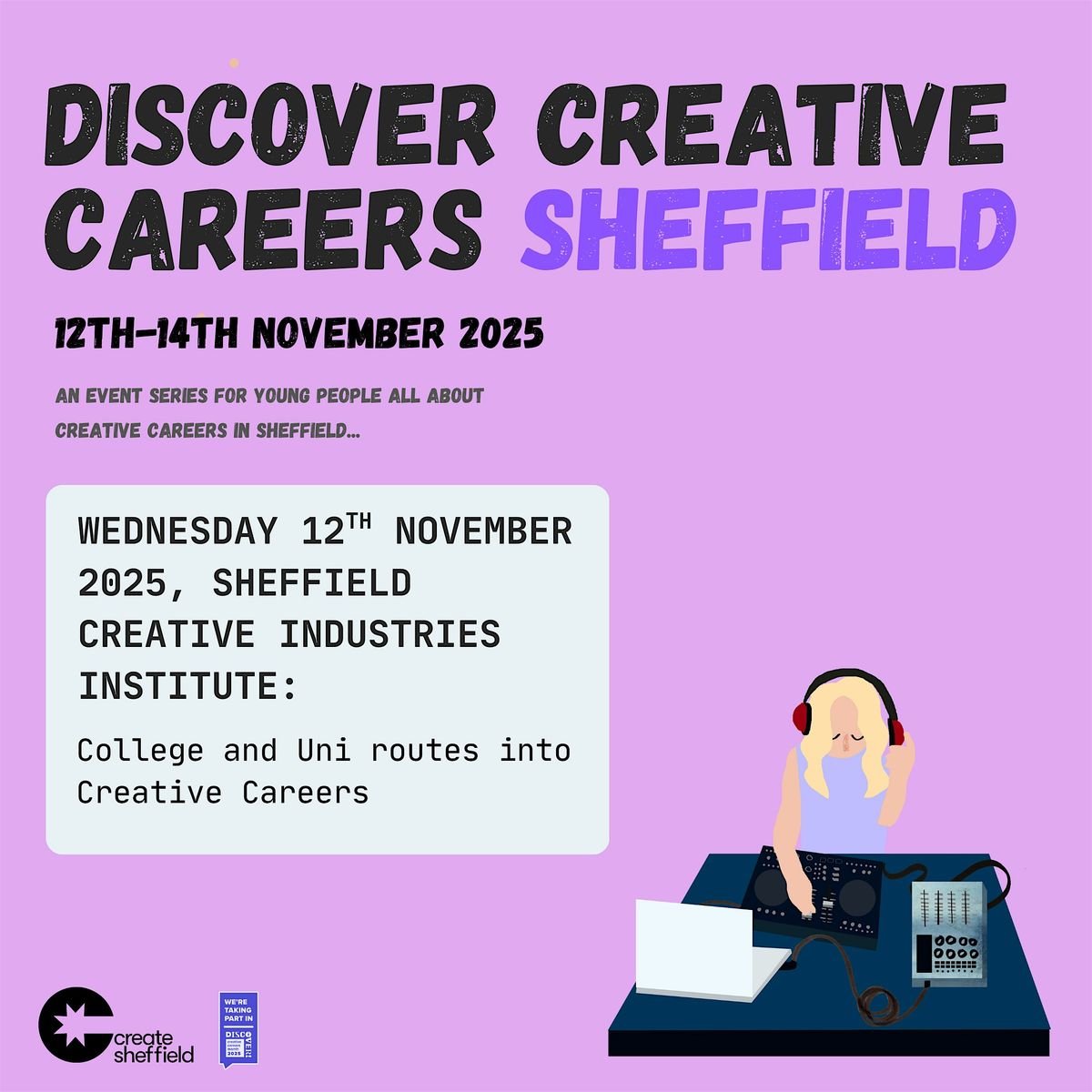 College and University Routes into Creative Careers, 12 November | Event in Sheffield City Centre | AllEvents
