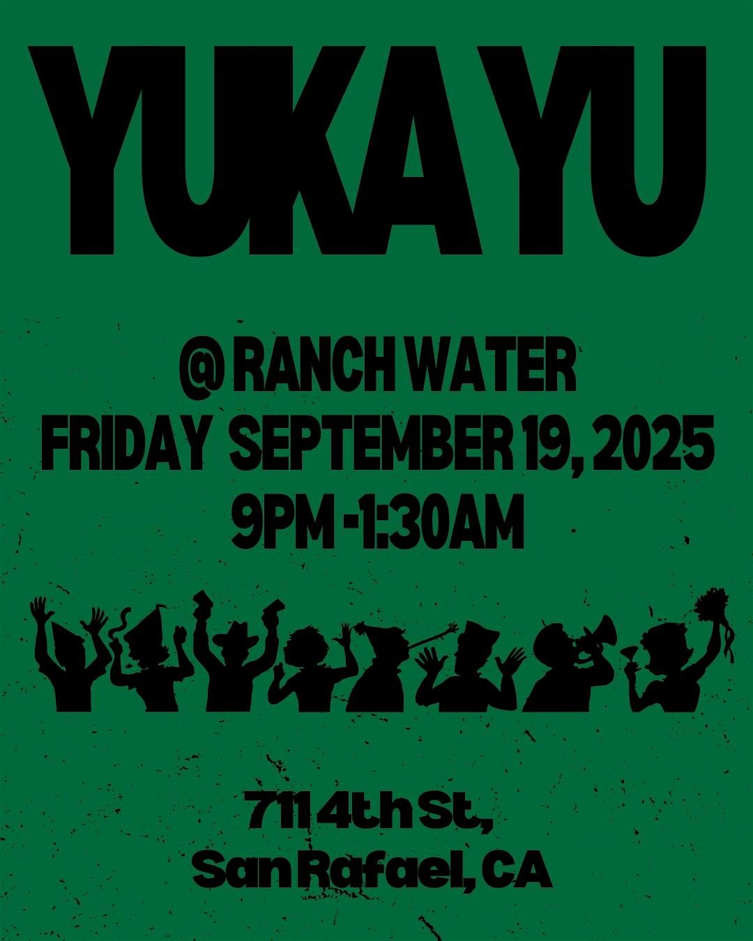 DJ Yuka Yu at Ranch Water, 19 September | Event in San Rafael | AllEvents