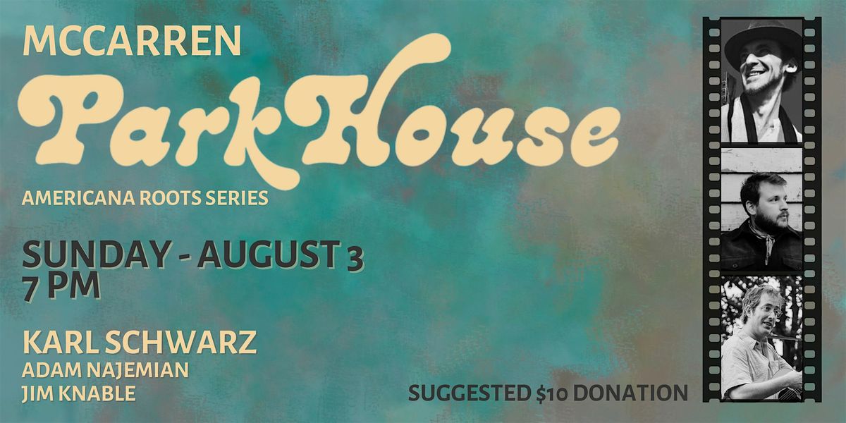 Americana Roots Series at McCarren Parkhouse, 3 August | Event in Brooklyn | AllEvents