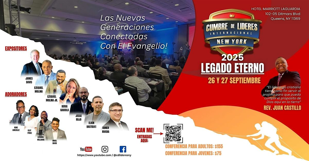 Cumbre De Lideres NY Internacional 2025, 26 September | Event in Queens | AllEvents