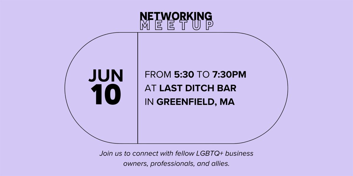 MALGBTCC Networking Meetup at  Last Ditch Bar | Event in Greenfield | AllEvents