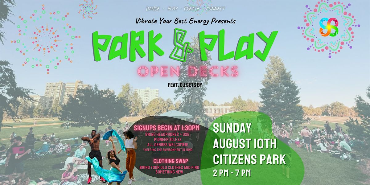 Park & Play by VYBE, 10 August | Event in Edgewater | AllEvents