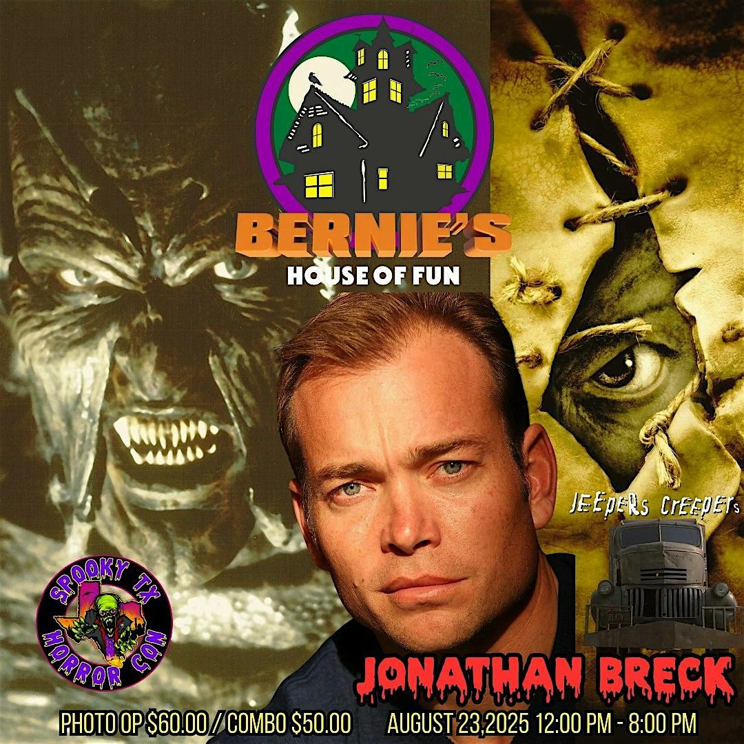 Meet and Greet Jonathan Breck from Jeepers Creepers, 23 August | Event in Brownsville | AllEvents