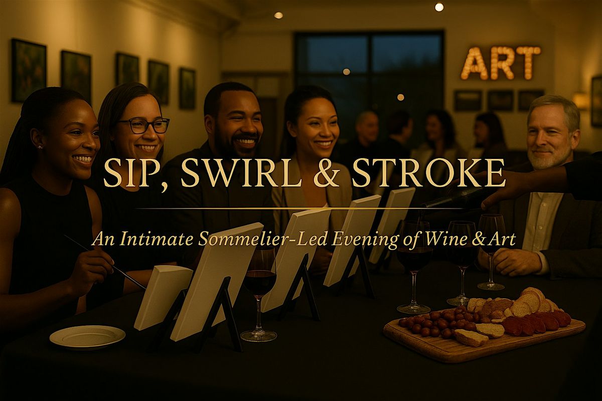 Sip, Swirl and Stroke: A Boutique Evening of Wine & Art, 27 February | Event in Minneapolis | AllEvents