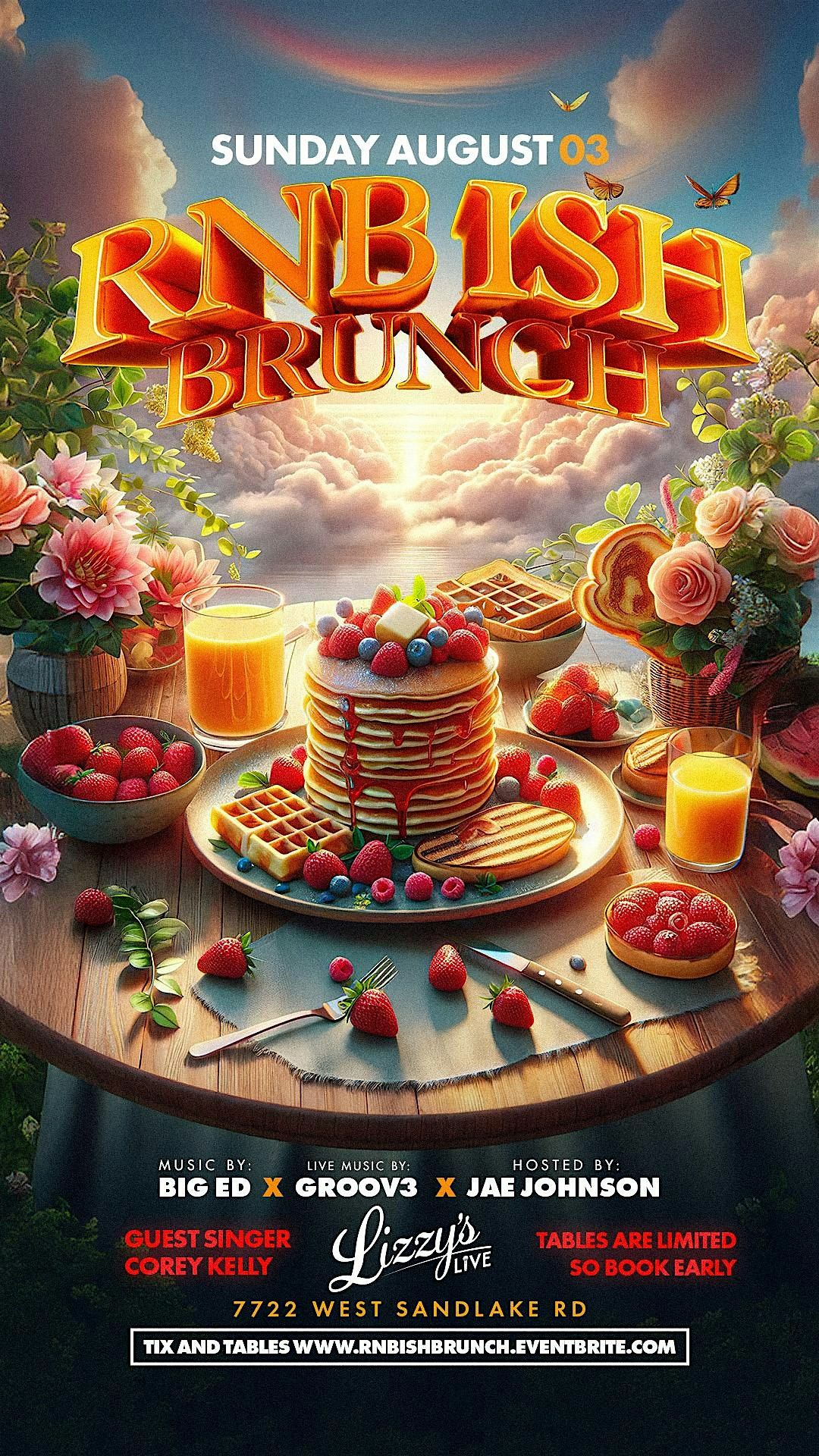 RnB ISH BRUNCH, 3 August | Event in Orlando | AllEvents