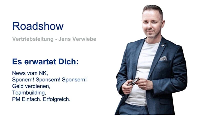 RoadShow mit Jens Verwiebe, 8 October | Event in Leipzig | AllEvents