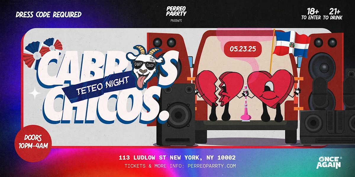 The #1 Dembow Party - Teteo Night - Reggaeton Dance Party in NYC - 18+, 23 May | Event in New York City | AllEvents