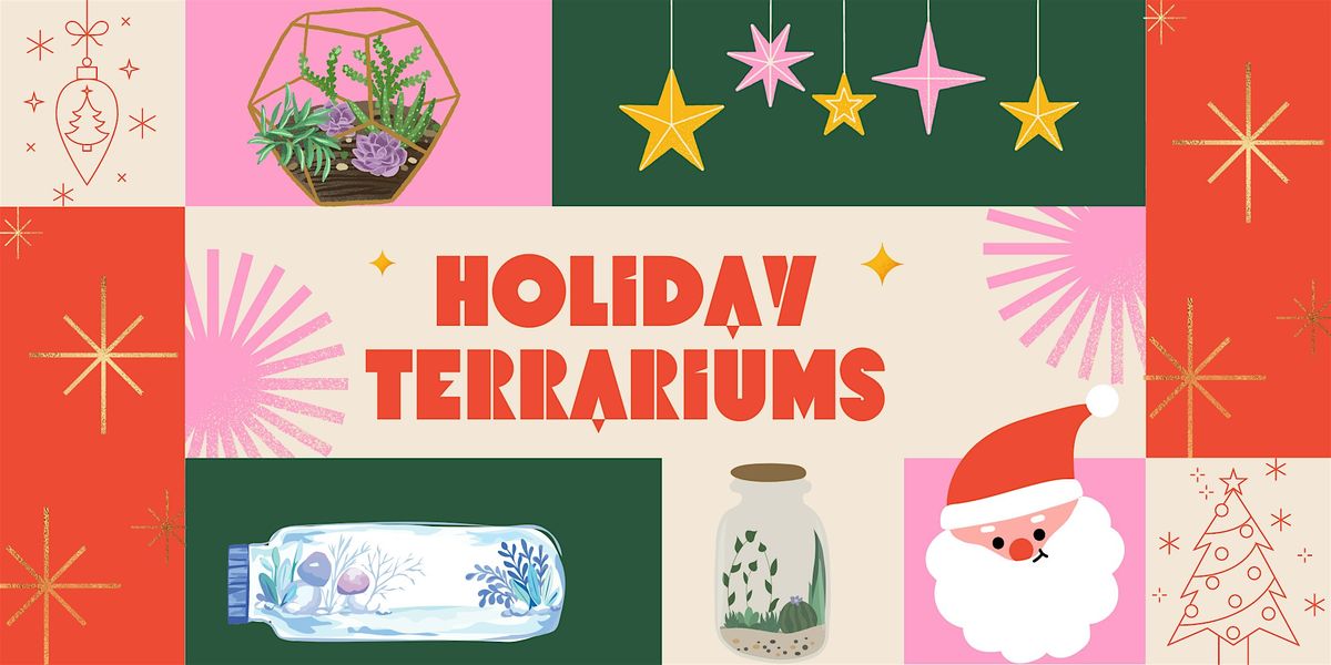 Holiday Terrarium Workshop, 5 December | Event in Raleigh | AllEvents