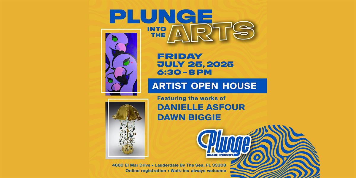 Plunge into the Arts with Danielle Asfour and Dawn Biggie, 25 July | Event in Lauderdale-by-the-Sea | AllEvents