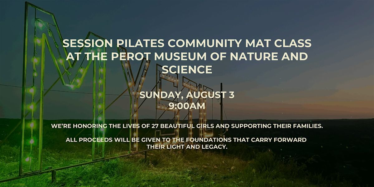 SESSION Pilates Community Mat Class, 3 August | Event in Dallas | AllEvents