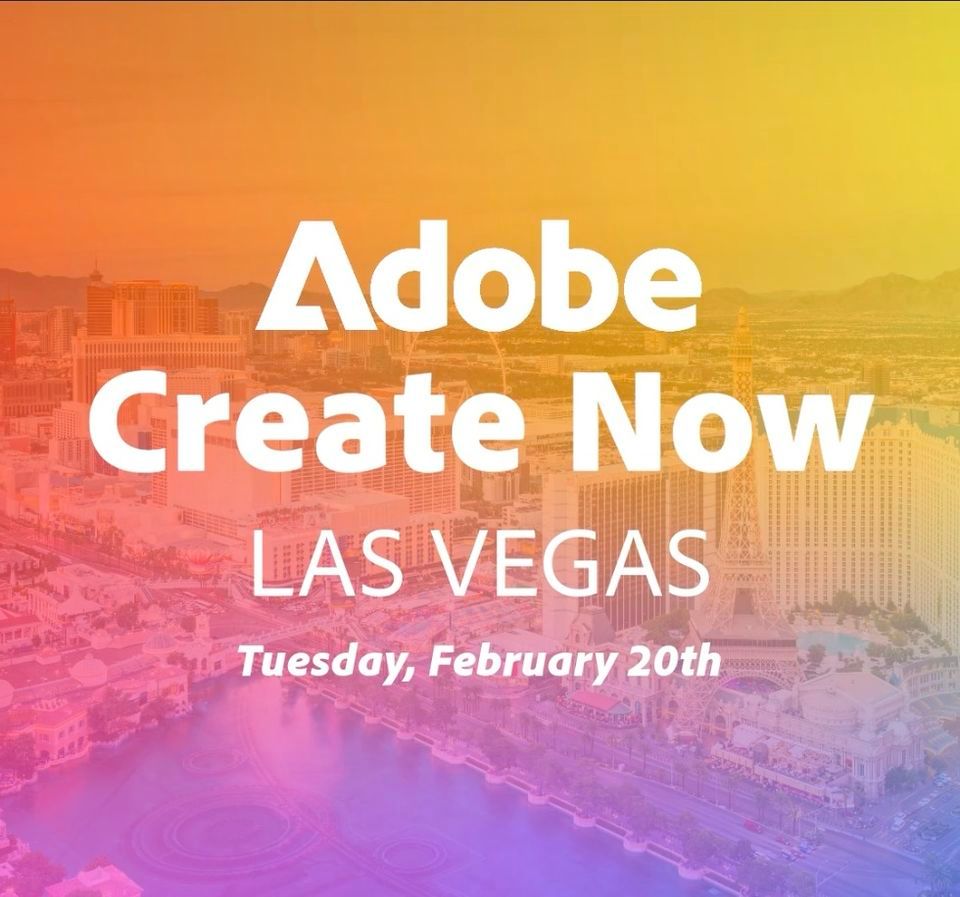 ADOBE CREATE NOW - LAS VEGAS, Fresh Wata, Las Vegas, 20 February 2024 ...