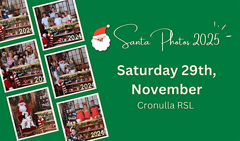 2025 SANTA PHOTOS - CRONULLA RSL (November 29th), 29 November | Event in Cronulla | AllEvents