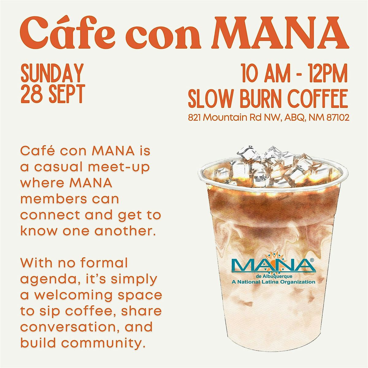 Cáfe con MANA, 8 October | Event in Albuquerque | AllEvents
