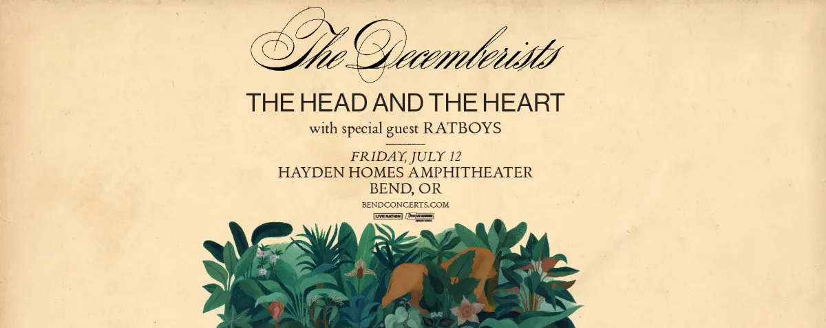 The Decemberists at Arlene Schnitzer Concert Hall, 6 November | Event in Portland | AllEvents