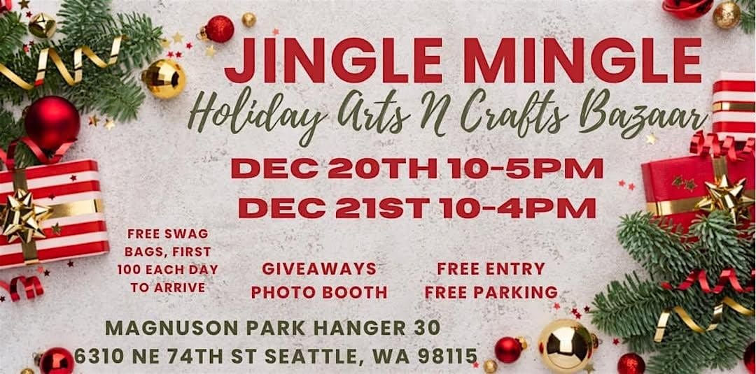 Jingle Mingle Holiday Arts N Crafts Bazaar in Seattle!, 20 December | Event in Seattle | AllEvents