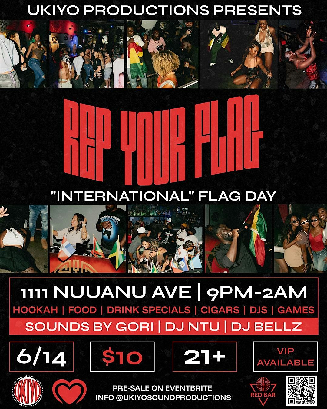 "INTERNATIONAL" FLAG DAY: REP YOUR FLAG!, 14 June | Event in Honolulu | AllEvents