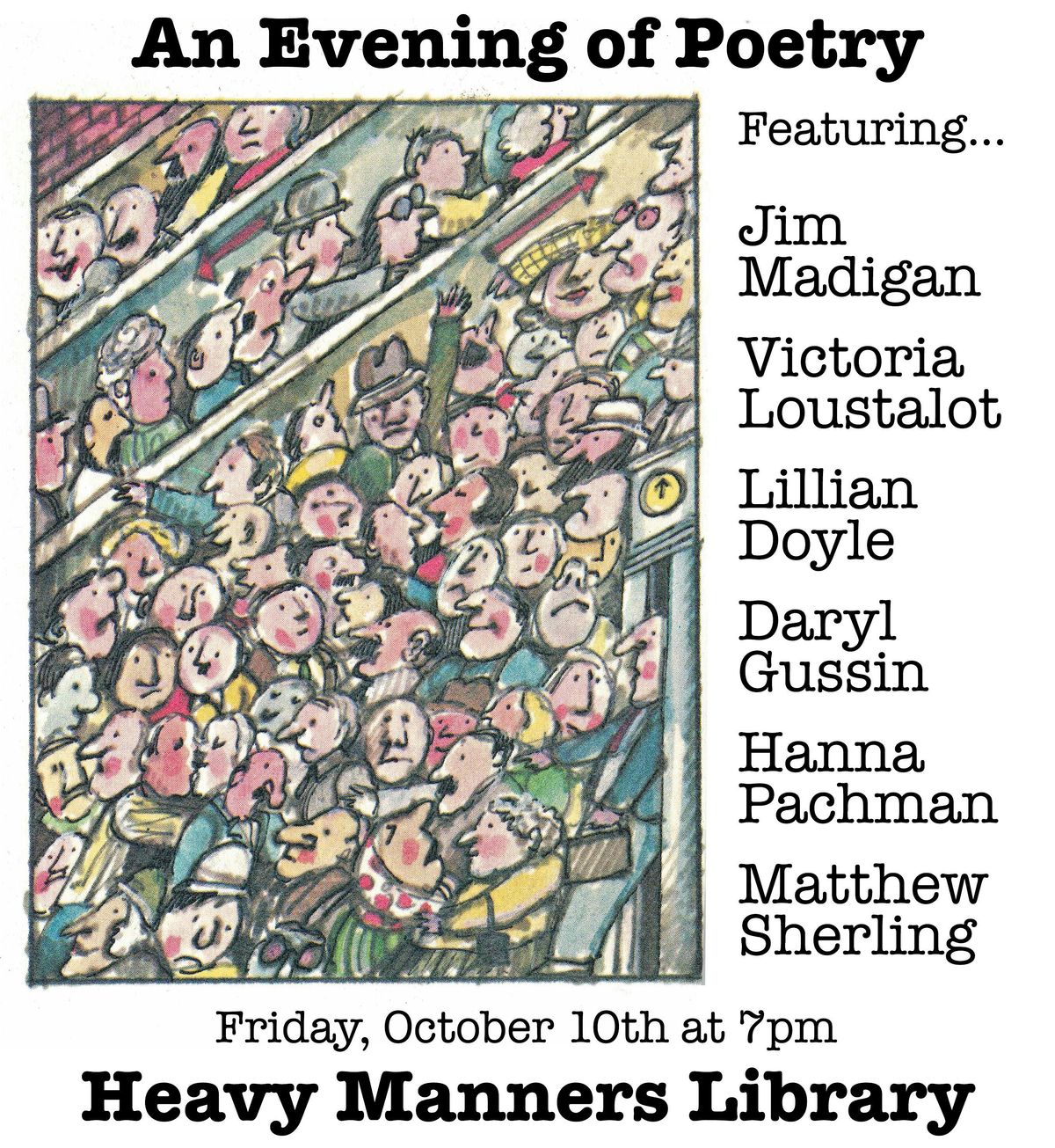 An Evening of Poetry (10/10)