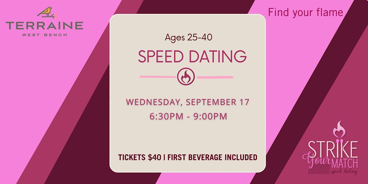 Speed Dating (ages 25-40), 17 September | Event in West Jordan | AllEvents