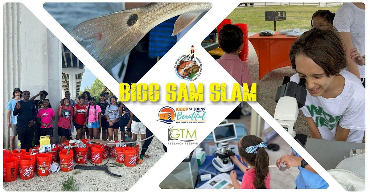 Bigg Sam Slam: Educational Event & Environmental Clean-up -Vilano Boat Ramp, 12 July | Event in St. Augustine