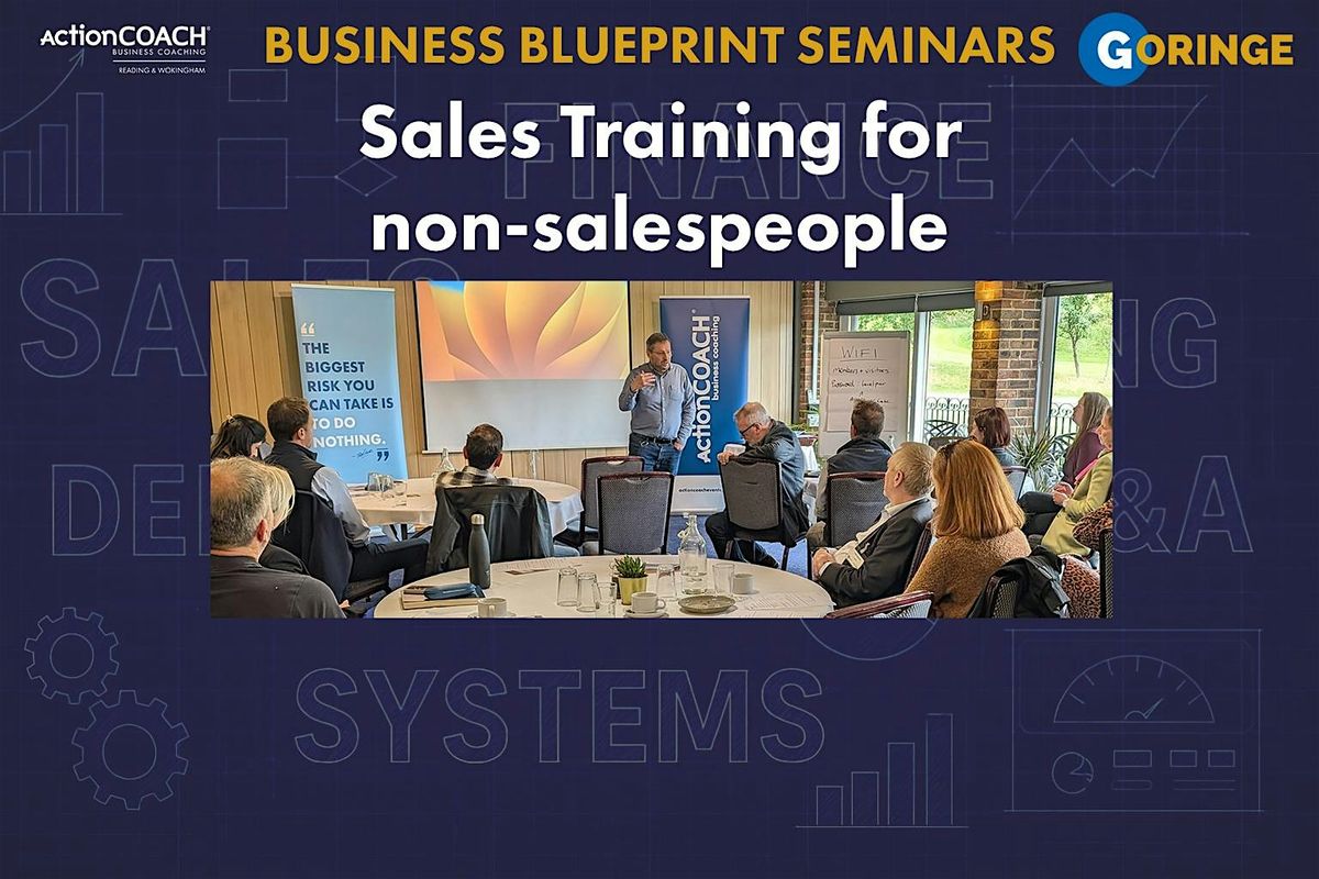 Sales Training for Non-Sales People, 28 November | Event in Streatley | AllEvents