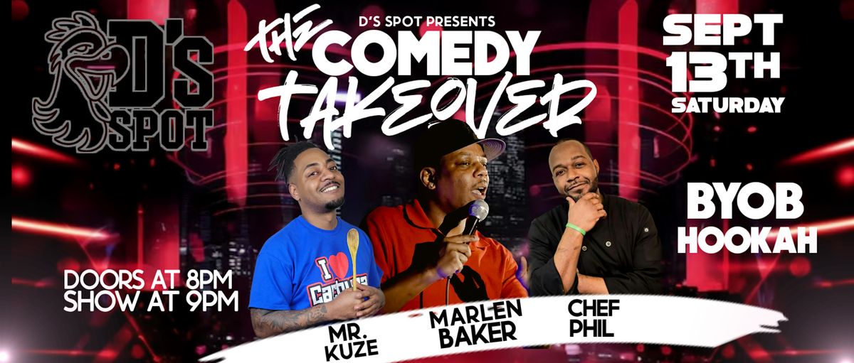 Comedy Takeover At D's Spot, 13 September | Event in Providence | AllEvents