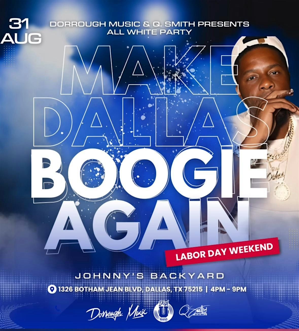 This Sunday Labor Day  All White Party  w/ Dorrough &  Dallas Boogie Sound | Event in Dallas | AllEvents