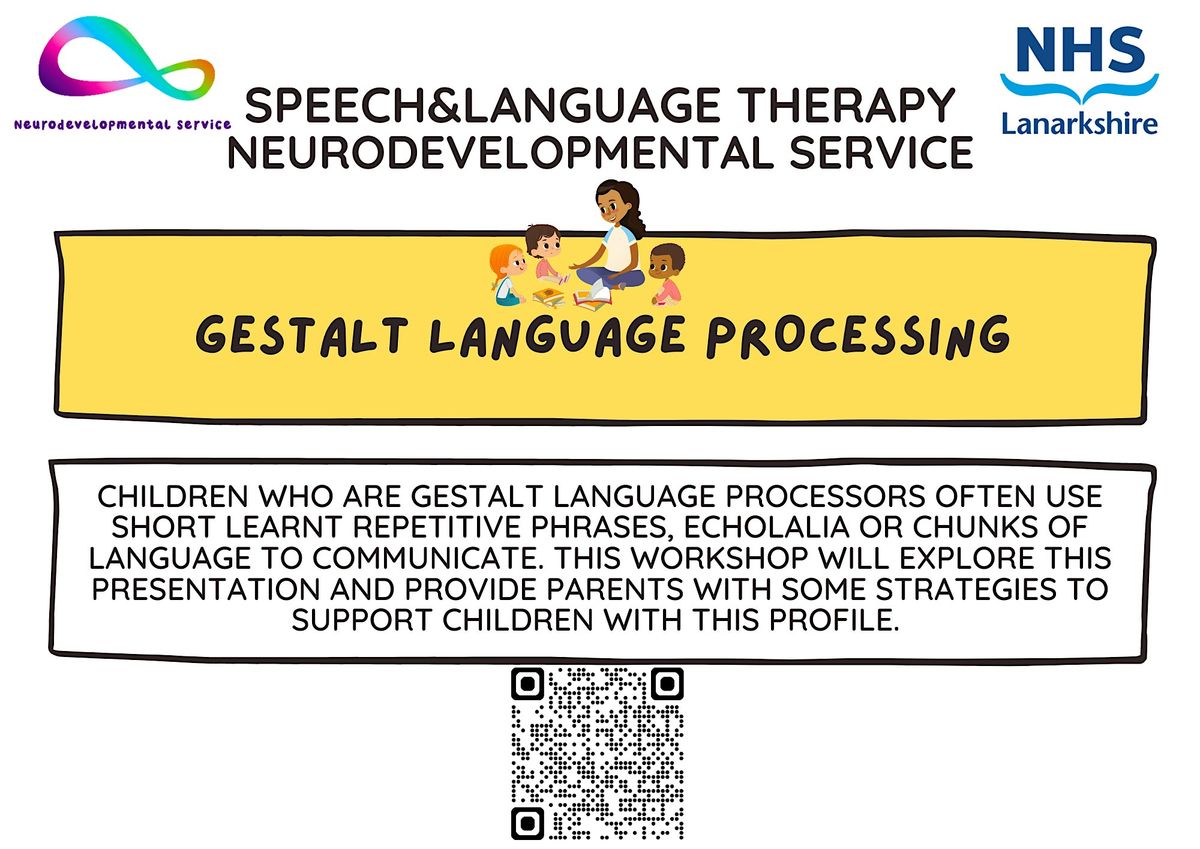 Gestalt language processing, 28 August | Event in Blantyre | AllEvents