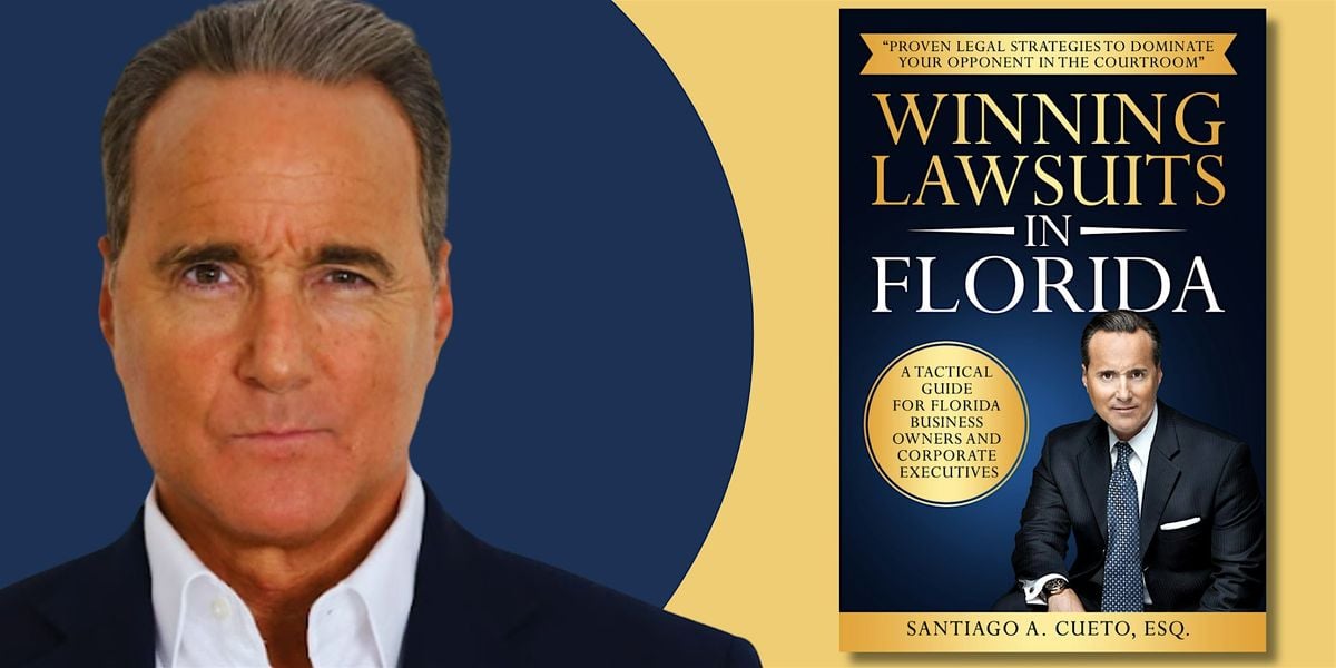 An Evening with Santiago Cueto, 22 October | Event in Coral Gables | AllEvents