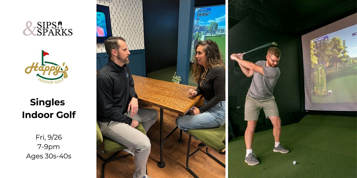 Singles Indoor Golf Ages 30s-40s in Southington, CT at Happy's Golf Indoor, 26 September | Event in Southington