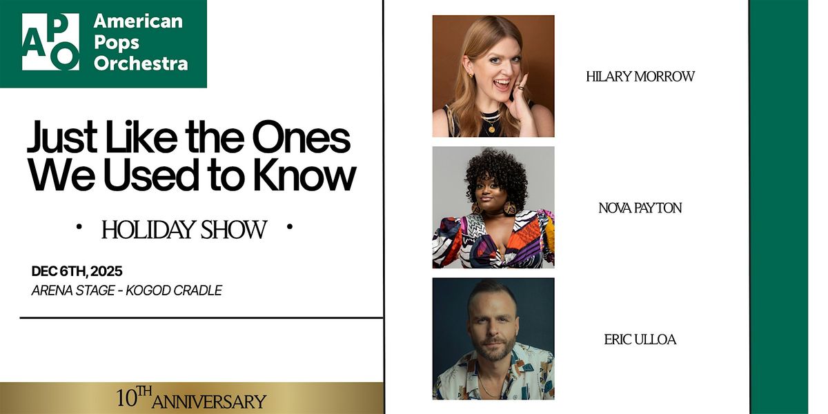 Holiday Show: Just Like The ones We Used to Know, 6 December | Event in Washington | AllEvents