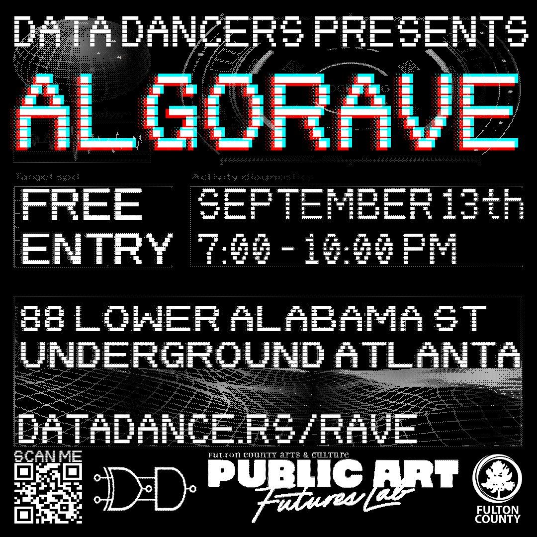 Algorave - Livecode Showcase | Data Dancers ATL, 13 September | Event in Atlanta | AllEvents