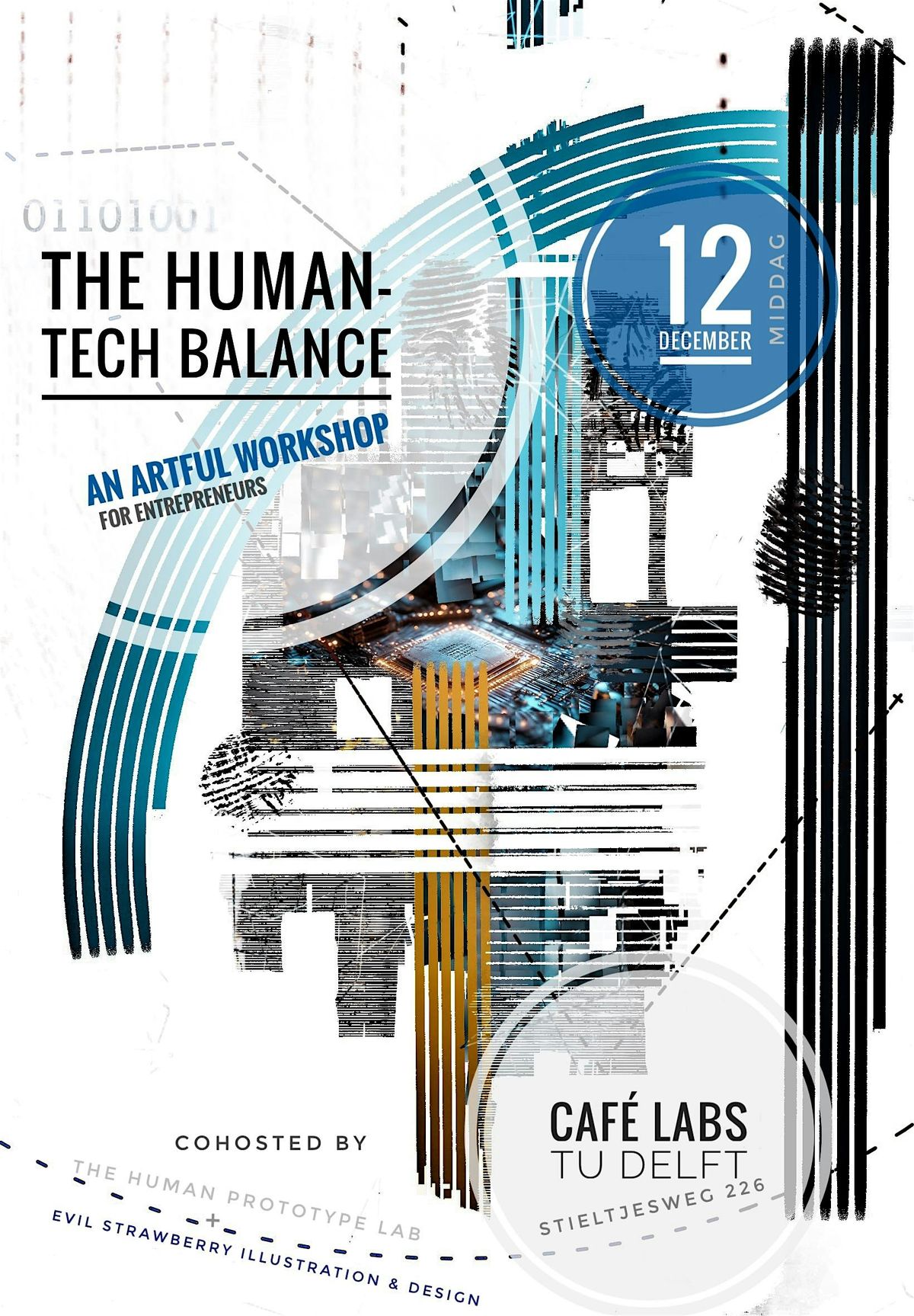 The Human-Tech Balance: An Artful Workshop for Entrepreneurs, 12 December | Event in Delft | AllEvents
