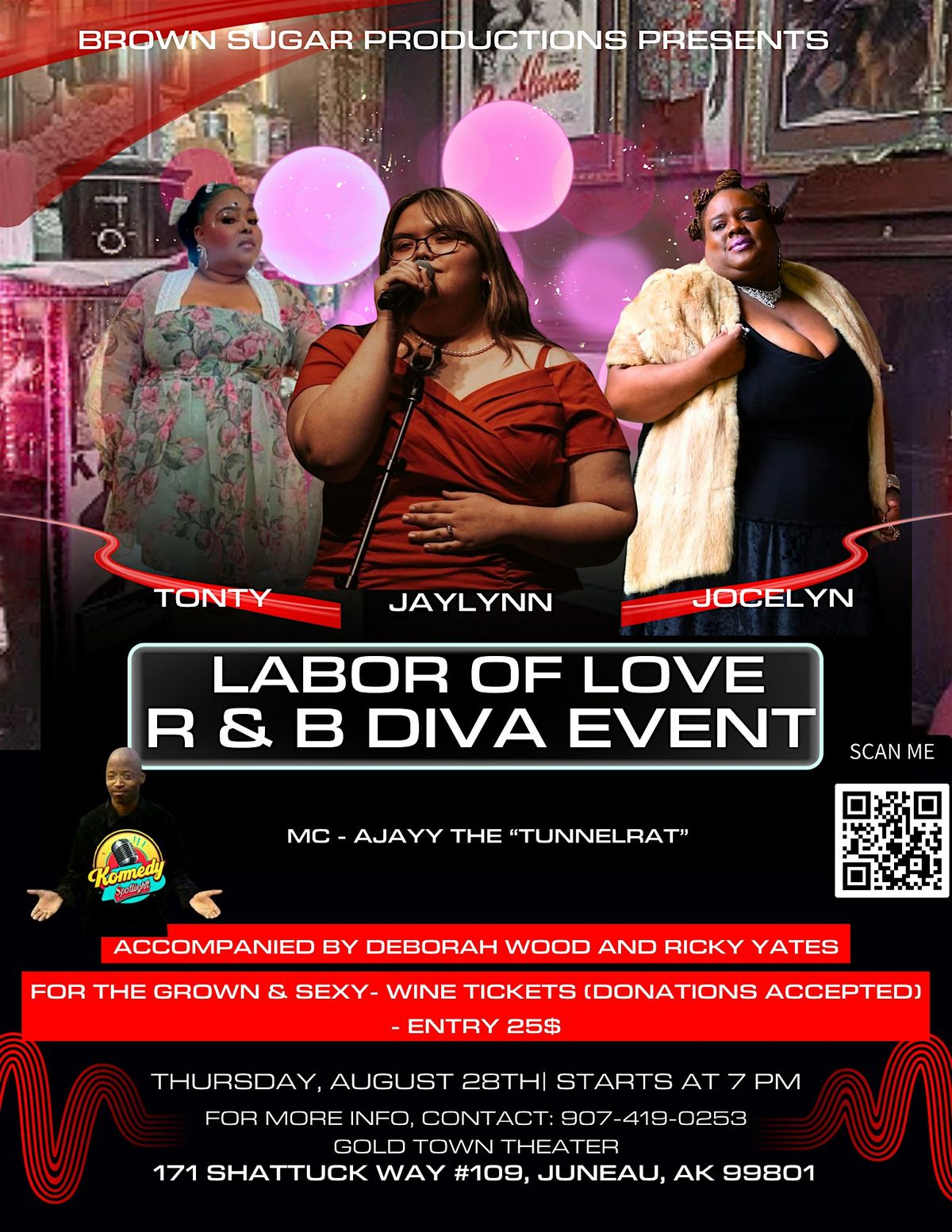 LABOR OF LOVE: R & B DIVA EVENT, 28 August | Event in Juneau | AllEvents