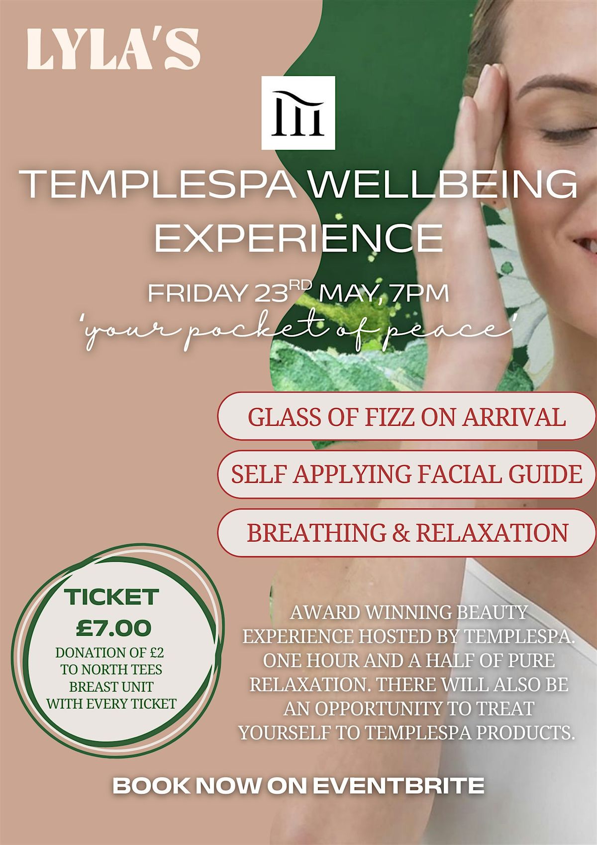 Temple Spa Wellbeing Experience with Rosie, 23 May | Event in Hartlepool | AllEvents