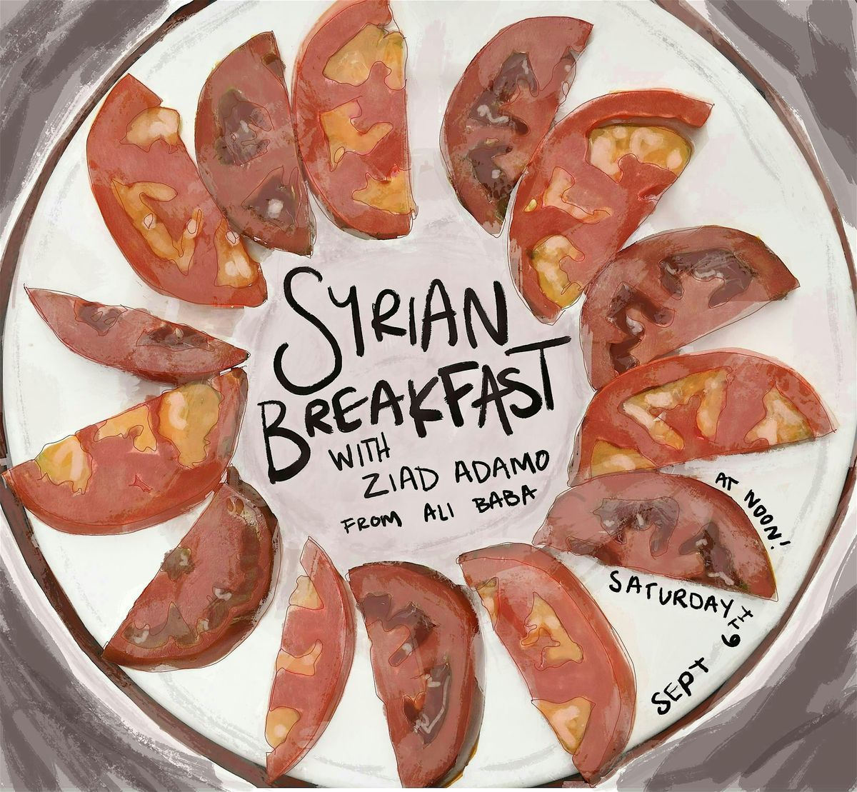Syrian Brunch with Ziad Adamo, 11 October | Event in Pittsburgh | AllEvents
