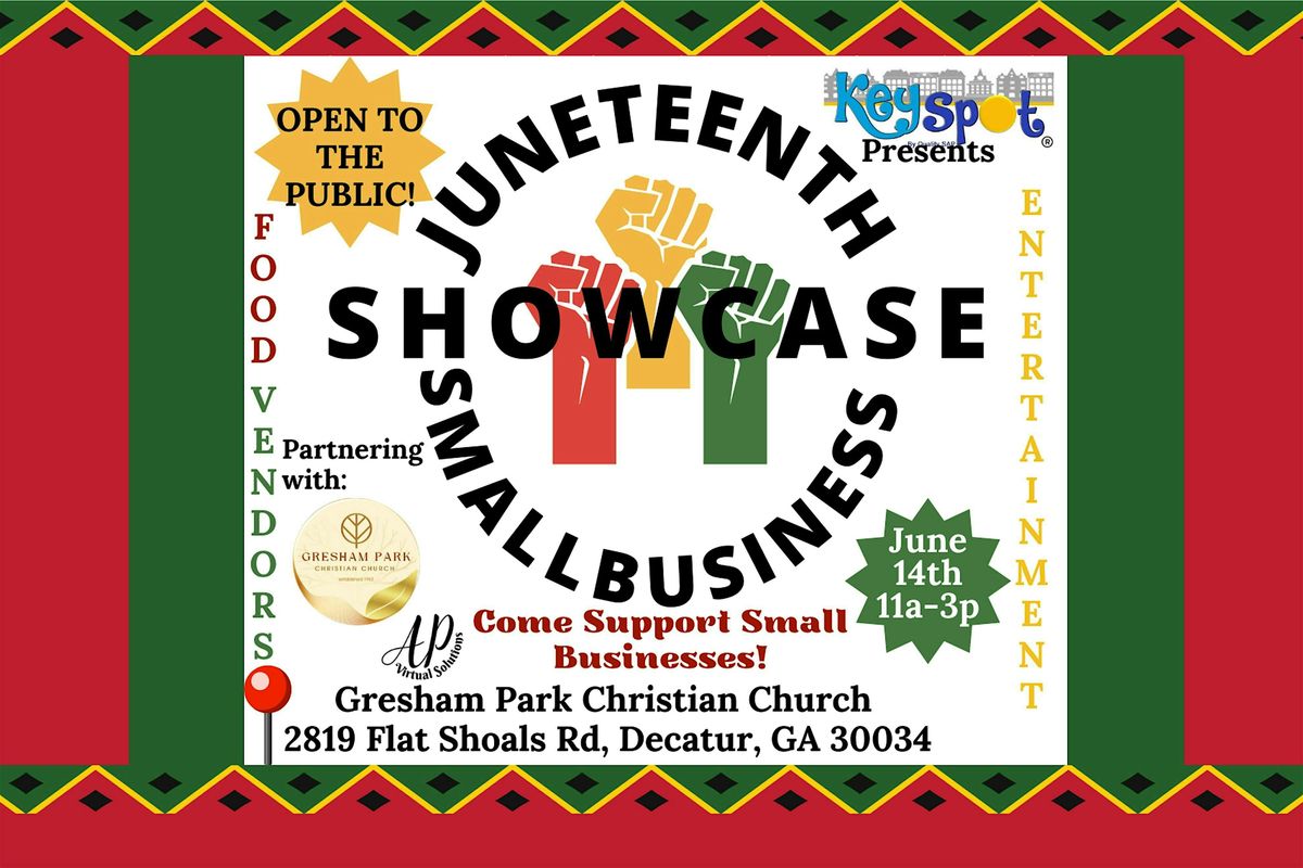 ATL Juneteenth Business Showcase, 14 June | Event in Decatur | AllEvents
