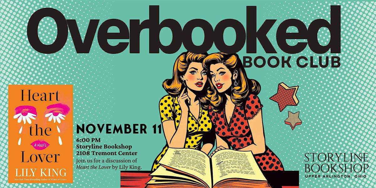Overbooked Book Club Meeting, 11 November | Event in Upper Arlington | AllEvents