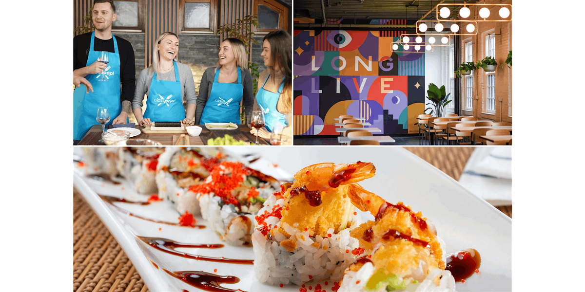 Make Epic Sushi Rolls With Chef Harold in Roxbury - Sushi Making Cooking Class in Boston | Classpop!™, 30 November
