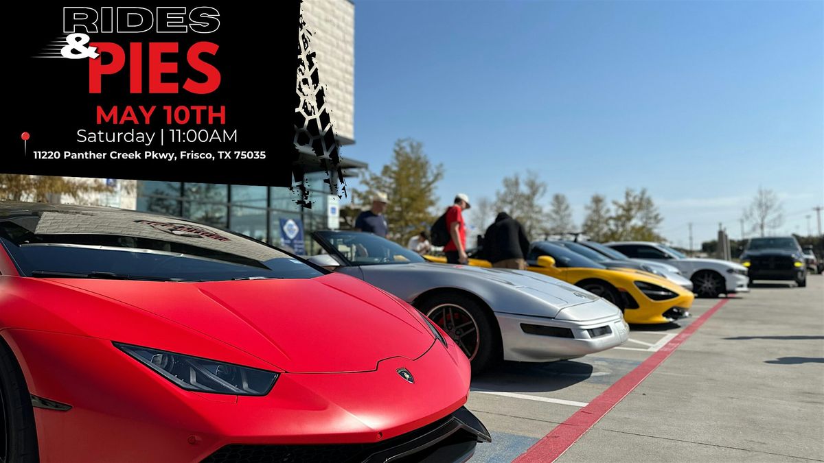 Rides & Pies - May, 10 May | Event in Frisco | AllEvents