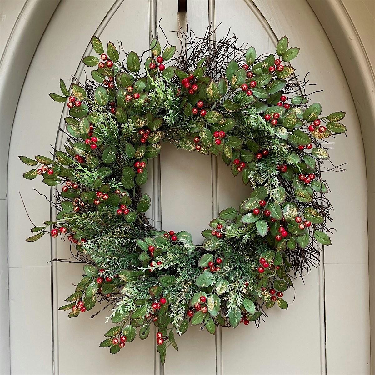Christmas Wreath Well being Workshop in Whitehead, 4 December | Event in Whitehead | AllEvents