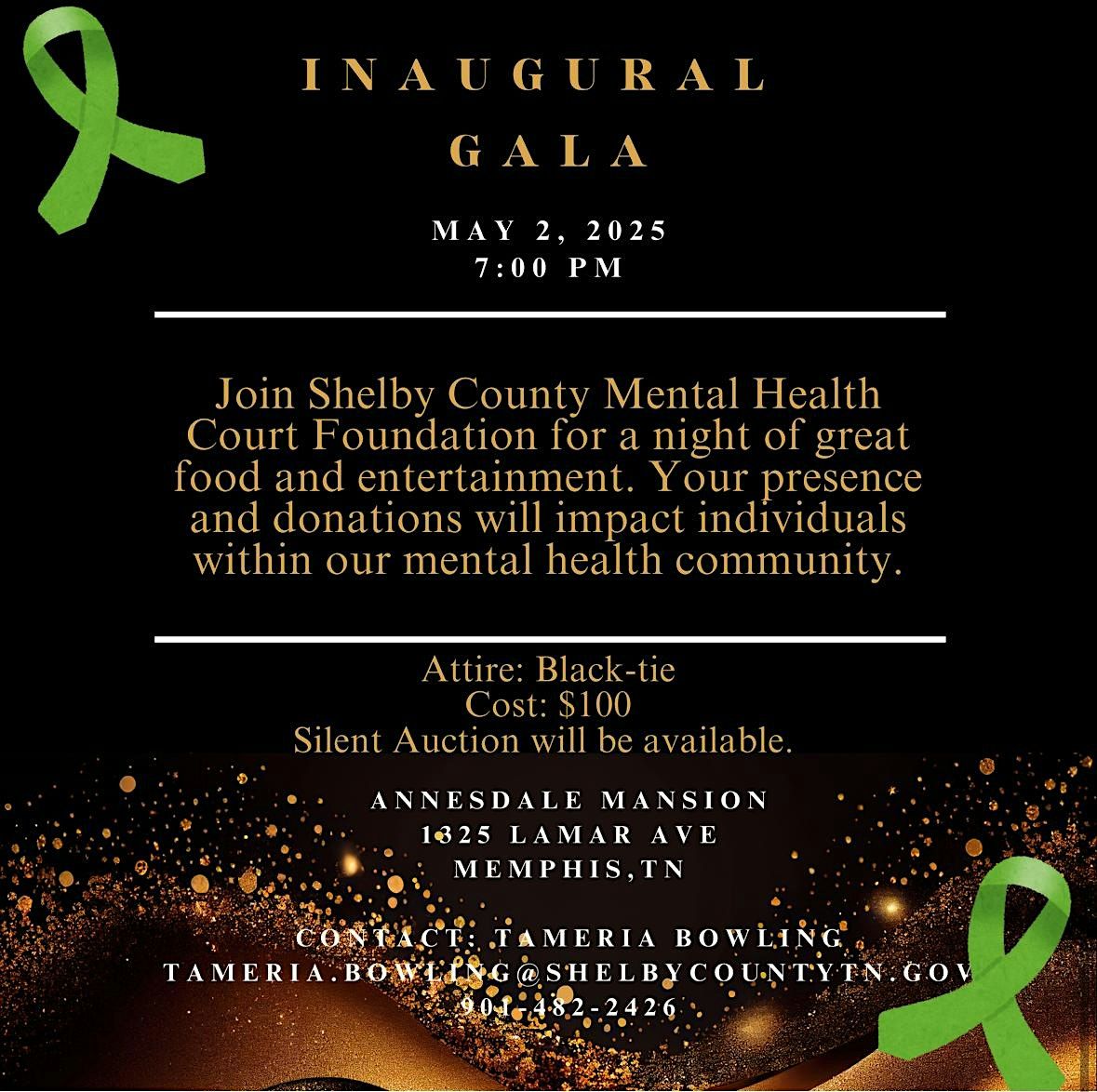 Shelby County Mental Health Court Inaugural Fundraising Gala | Event in Memphis | AllEvents