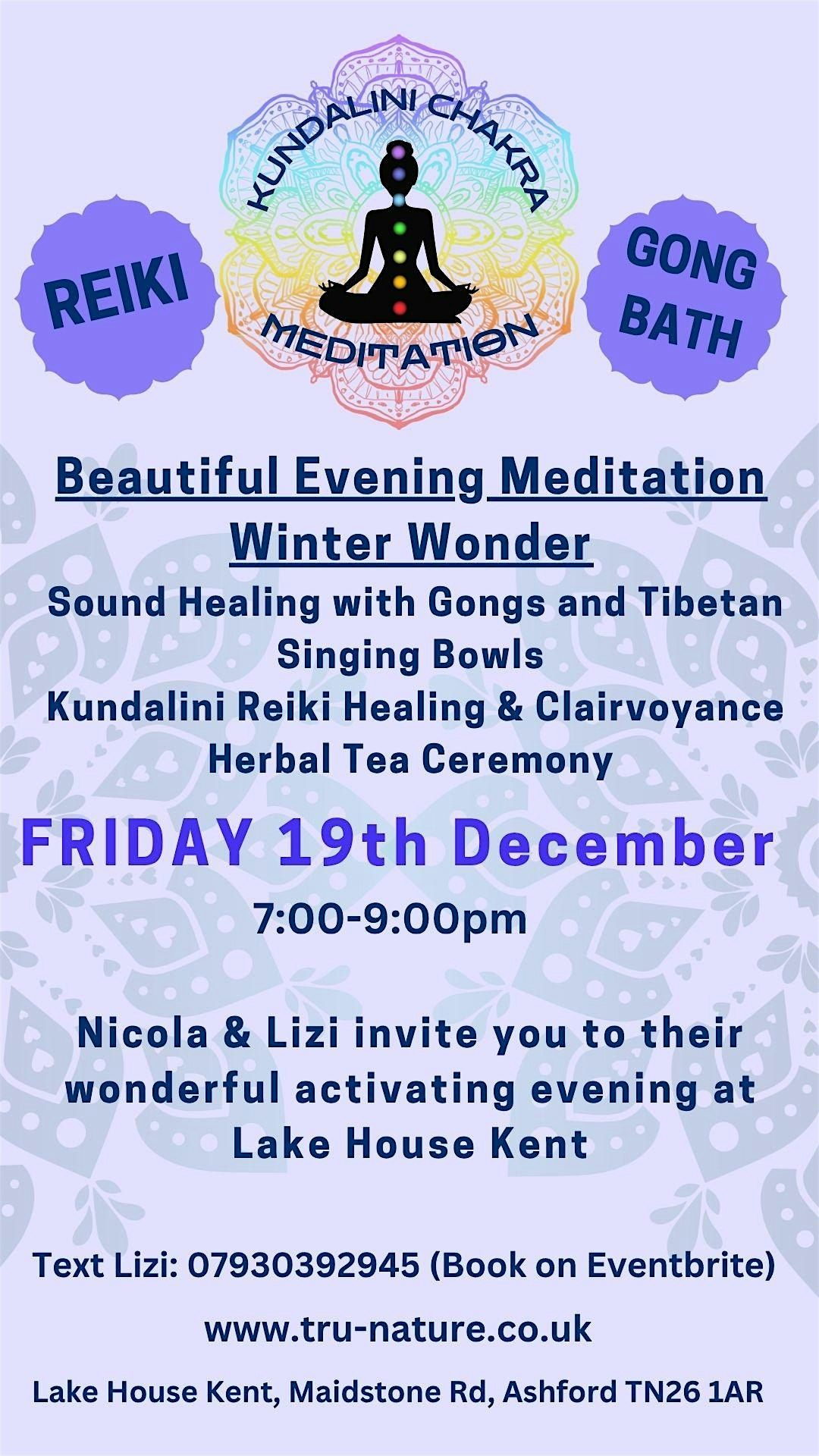 Kundalini Chakra  Winter Wonder Meditation, 19 December | Event in Hothfield | AllEvents