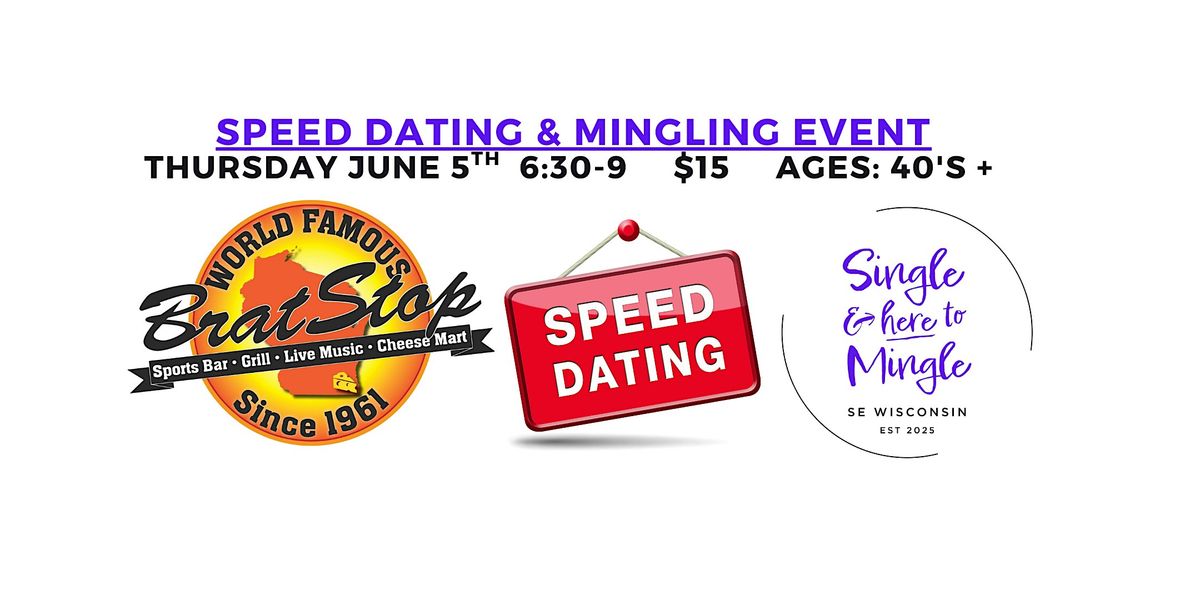 Single & here to Mingle and Speed Dating Event, 5 June | Event in Kenosha | AllEvents