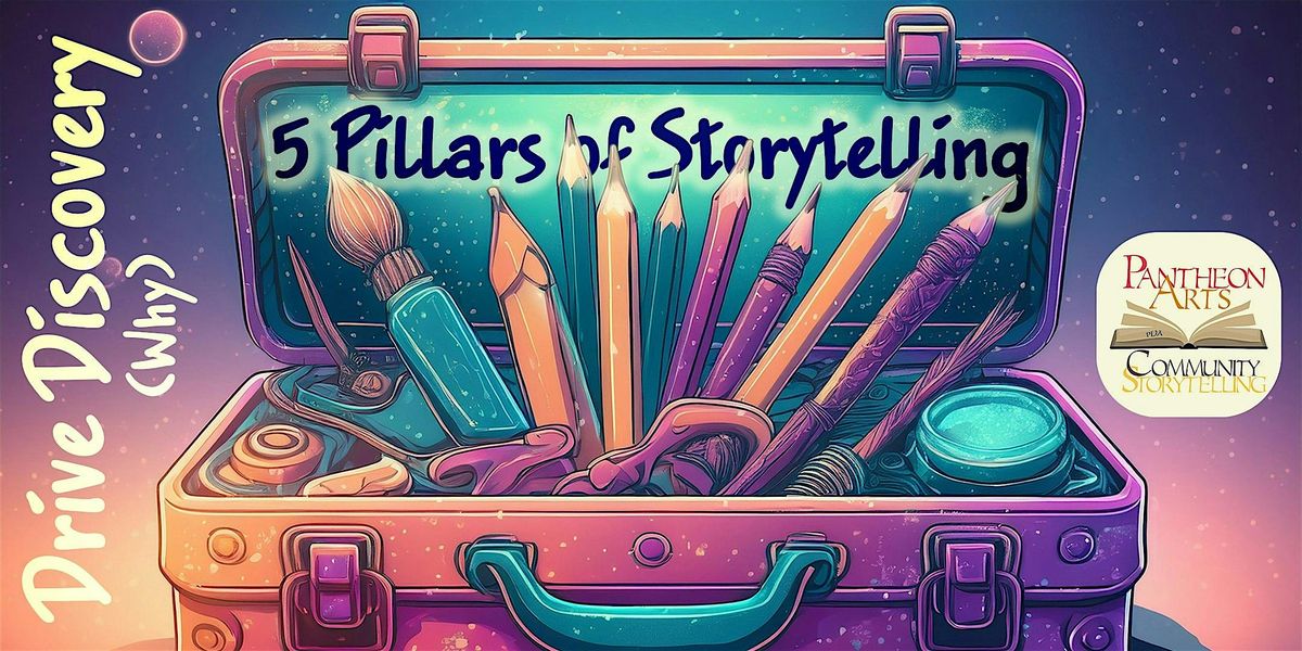 Drive Discovery | 5 Pillars of Storytelling Workshops, 8 September | Event in Portland | AllEvents