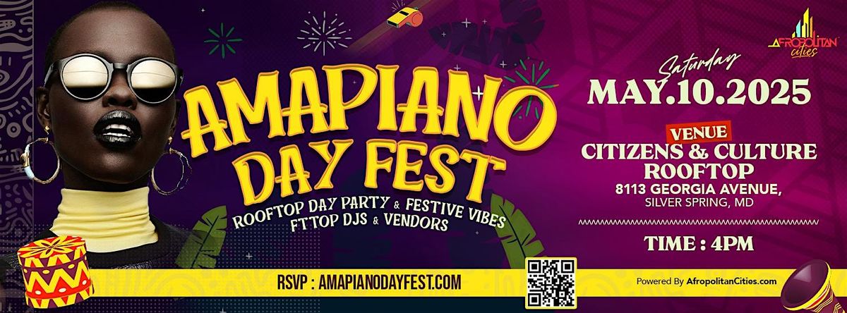 Amapiano Day Fest  - The Clash of South & West African Culture, 10 May | Event in Silver Spring | AllEvents