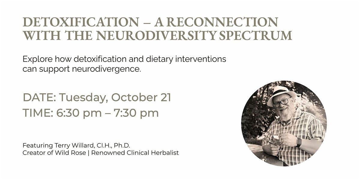 Detoxification a Reconnection with The Neurodiversity Spectrum, 21 October | Event in Victoria | AllEvents